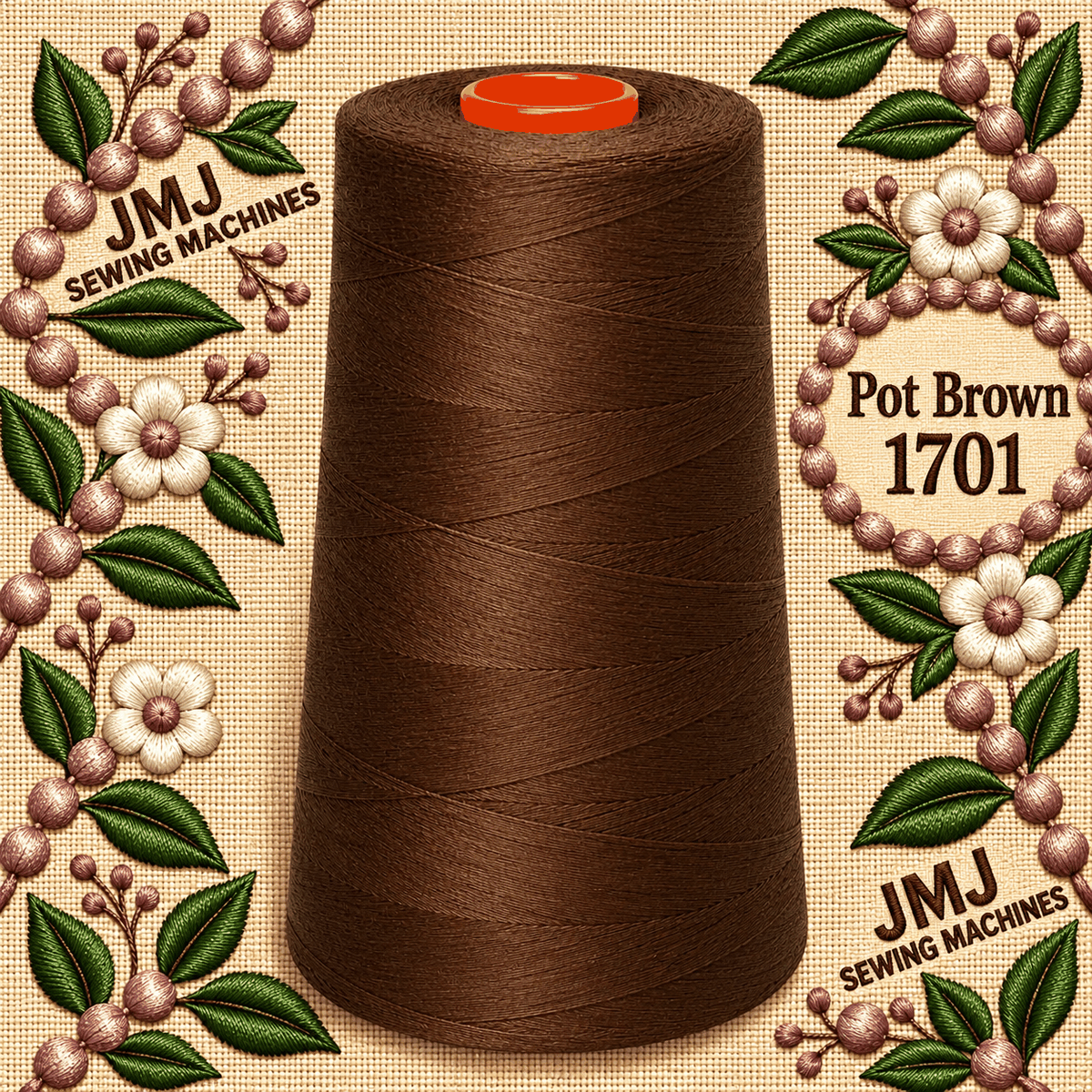 CHAMP Spun® T-27 Polyester Sewing Thread – 6,000 Yards