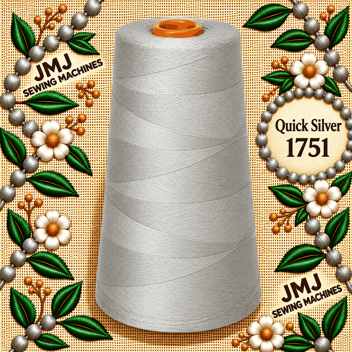 CHAMP Spun® T-27 Polyester Sewing Thread – 6,000 Yards