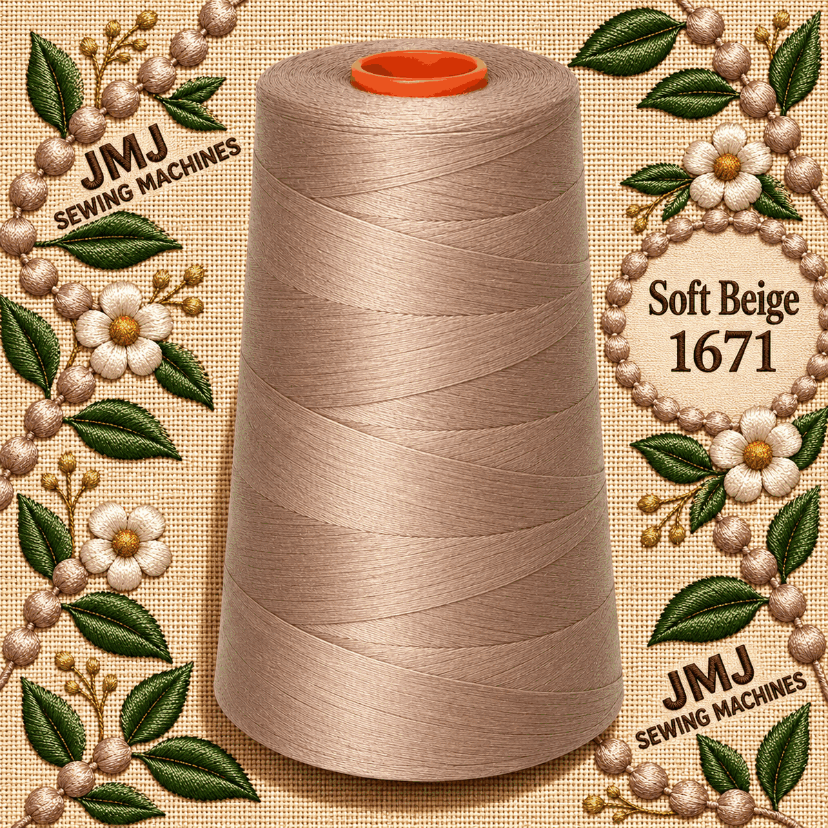 CHAMP Spun® T-27 Polyester Sewing Thread – 6,000 Yards