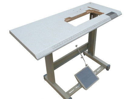 Industrial Sewing Machine Table With Table Frame Assembly