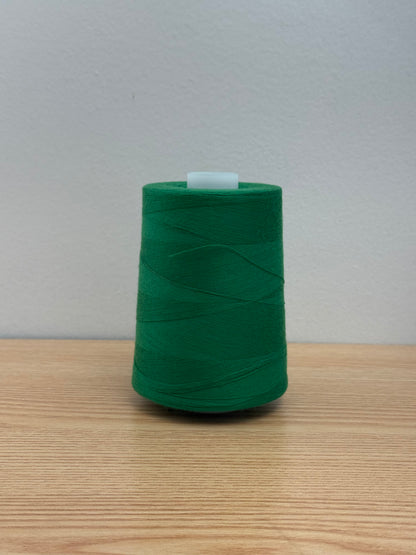 THREAD T-40 KELLY GREEN 1365 POLYESTER CHAMSPUN — 6000 yds