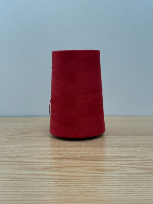 THREAD T-40 RED-1184 POLYESTER CHAMSPUN — 6000 yds