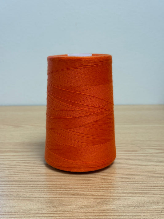 THREAD T-40 ORANGE-1261 POLYESTER CHAMSPUN — 6000 yds