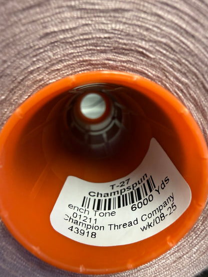 THREAD T-27 ENCH T ONE-1211 POLYESTER CHAMPSPUN 6000 Yds