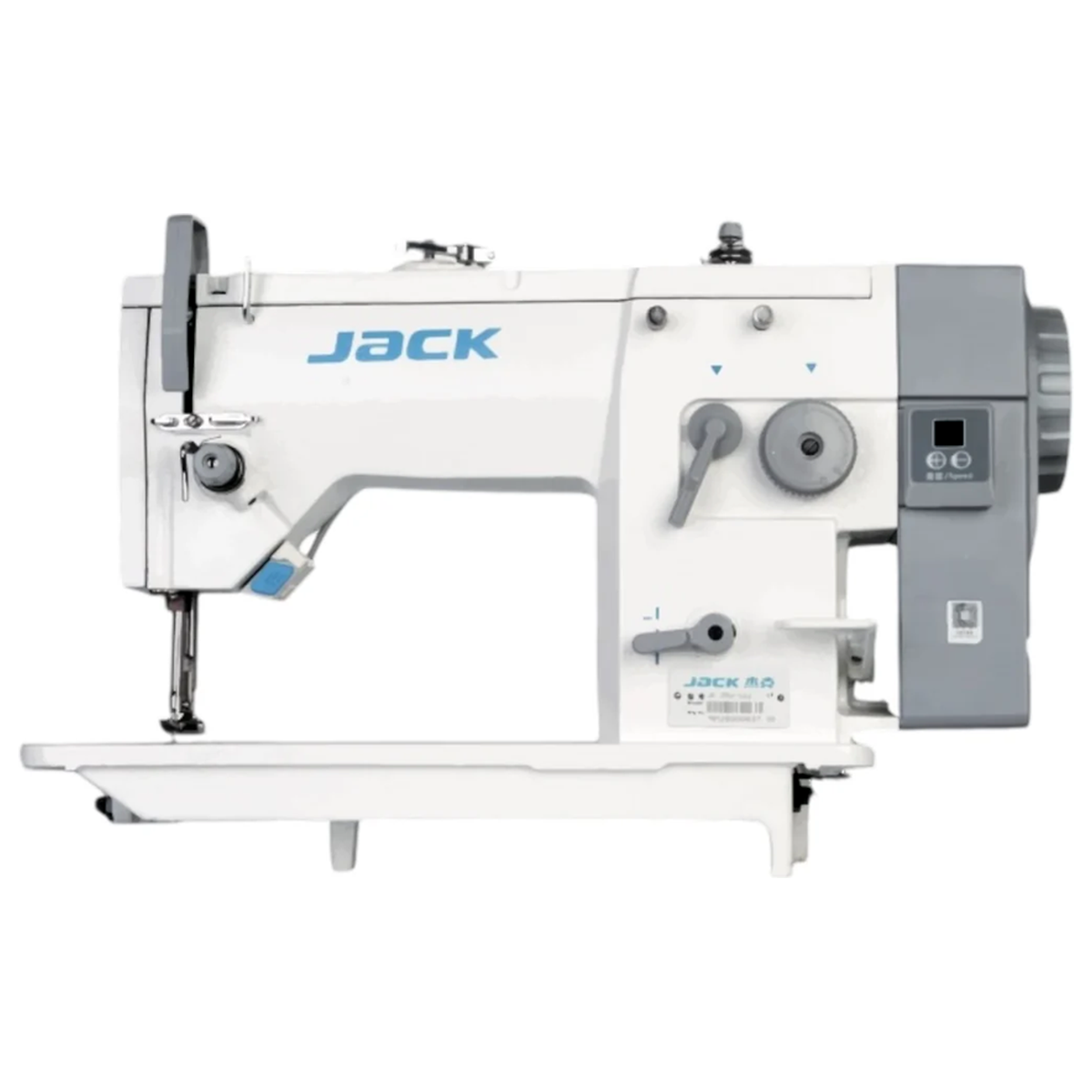 JACK® 20U-53Z Single Needle Straight Stitch & Zigzag Industrial Sewing Machine – Complete with Table & Stand
