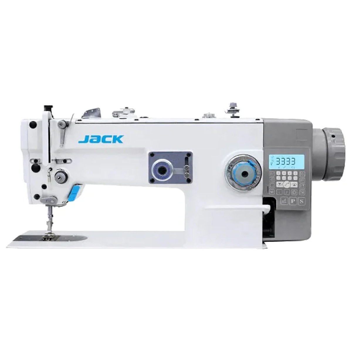 JACK® JK-1530D-CQ Direct Drive Automatic Zigzag Industrial Sewing Machine – Complete with Table & Stand