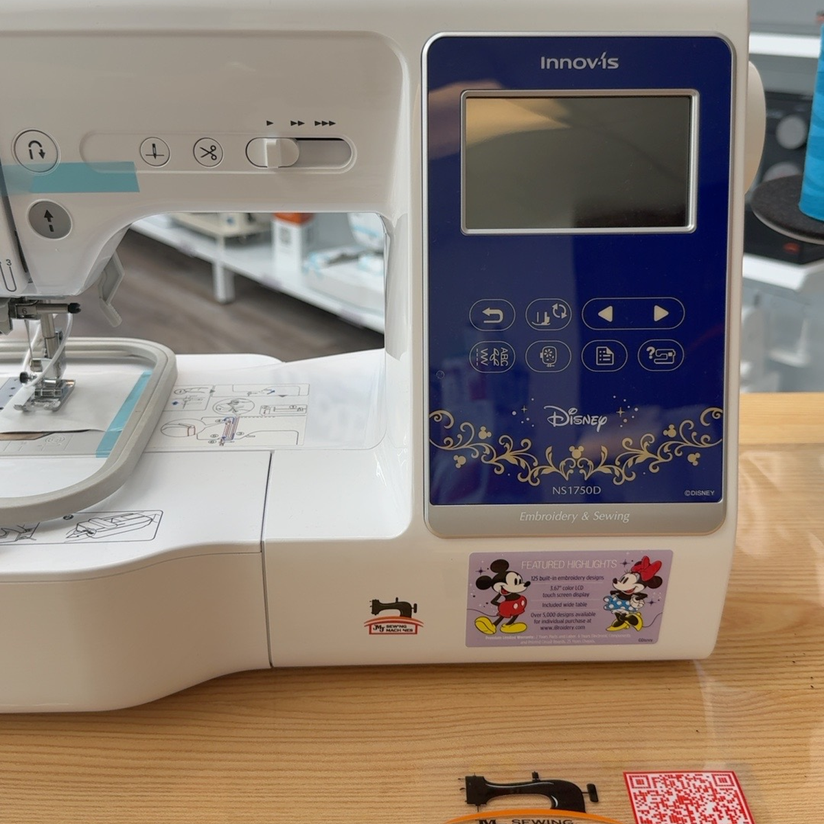 Brother® NS1750D Combination Sewing & Embroidery Machine with Disney Designs