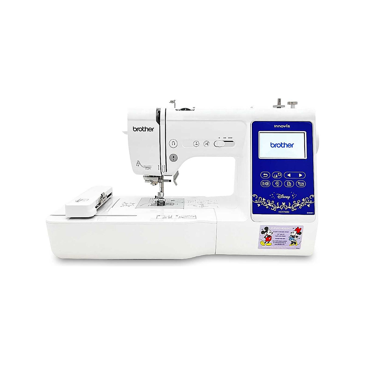 Brother® NS1750D Combination Sewing & Embroidery Machine with Disney Designs