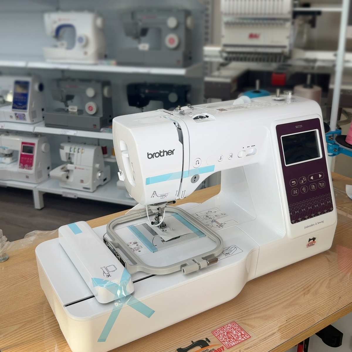 Brother® SE725 Computerized Sewing & Embroidery Machine 4" × 4" Embroidery Area