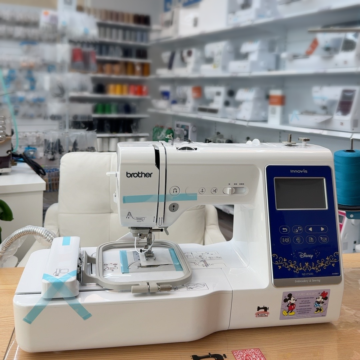 Brother® NS1750D Combination Sewing & Embroidery Machine with Disney Designs
