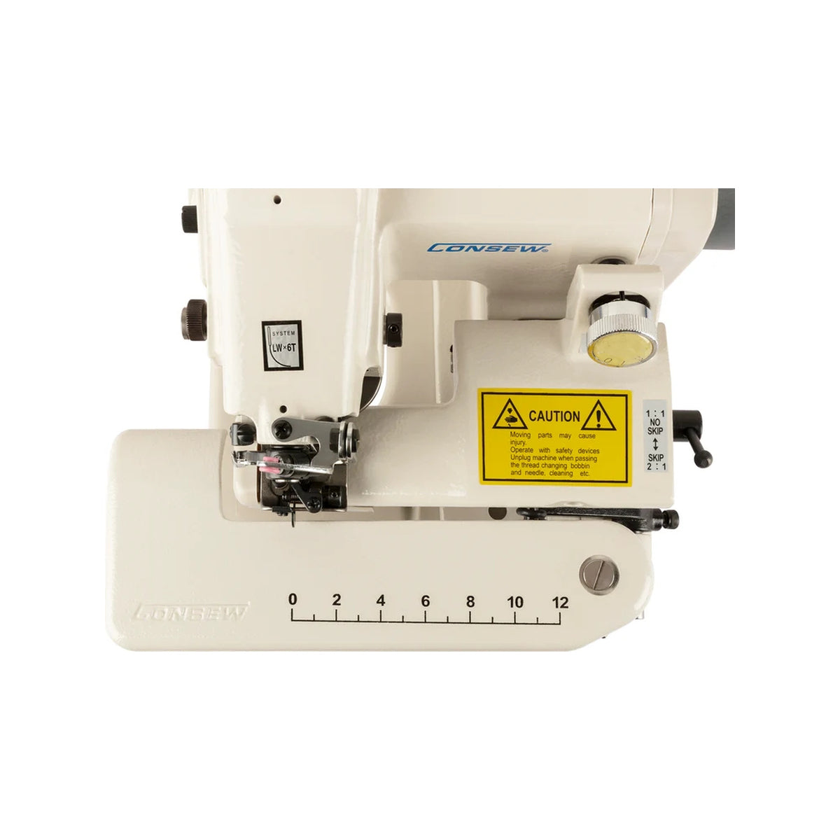 CONSEW® 75T Portable • Single Thread Chainstitch • Skip &amp; Non-Skip Stitch