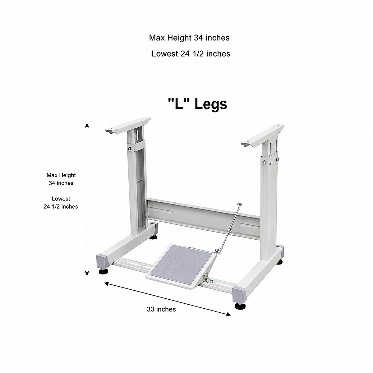 SIRUBA® DL720-M1 Single Needle Direct Drive Industrial Lockstitch Sewing Machine – Complete with Table & Stand