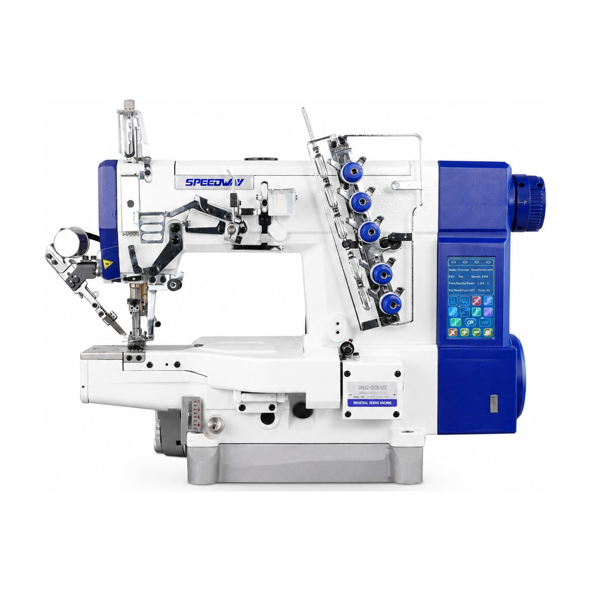 SPEEDWAY SW-662-01CB-UTE High-Performance Industrial Sewing Machine – Complete with Table & Stand