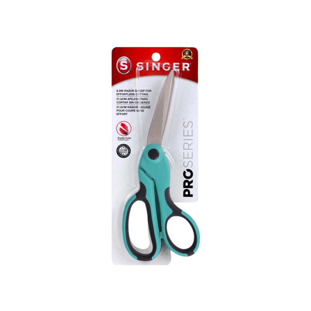 SINGER® Professional Series 8.5-Inch Heavy-Duty Bent Scissors