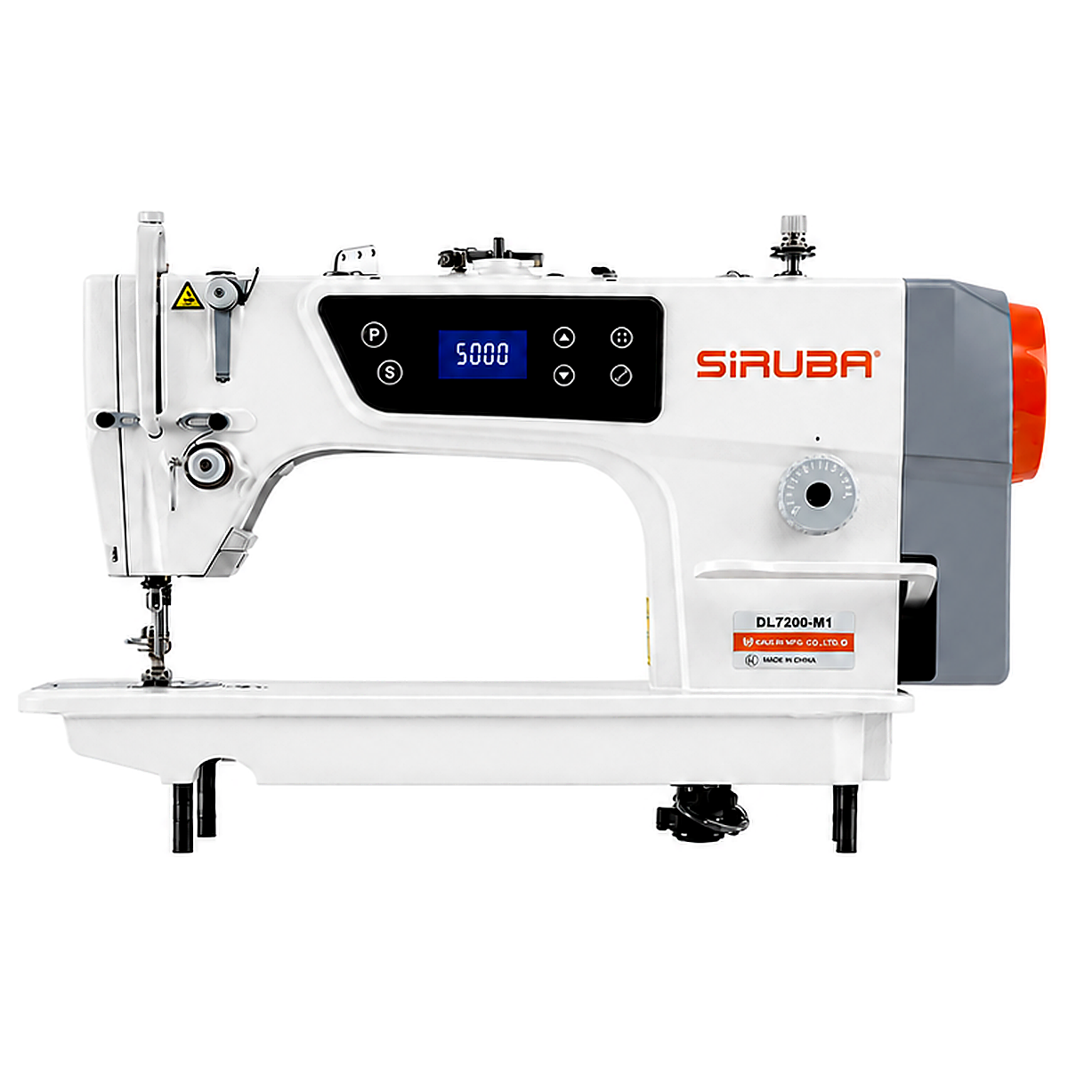 SIRUBA® DL720-M1 Single Needle Direct Drive Industrial Lockstitch Sewing Machine – Complete with Table & Stand