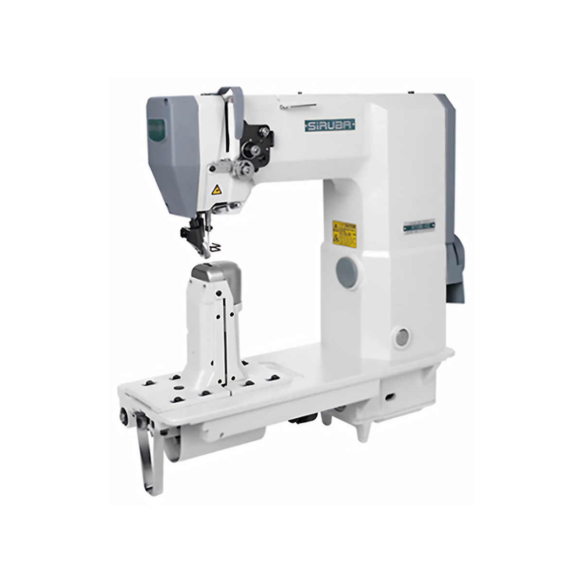 SIRUBA® R-718K-02 SINGLE NEEDLE POST-BED Industrial Sewing Machine – Complete with Table & Stand