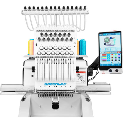 SPEEDWAY® BC-1501 | 15-Needle Industrial Computerized Embroidery Machine