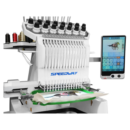 SPEEDWAY® BF-1500 | 15-Needle Computerized Embroidery