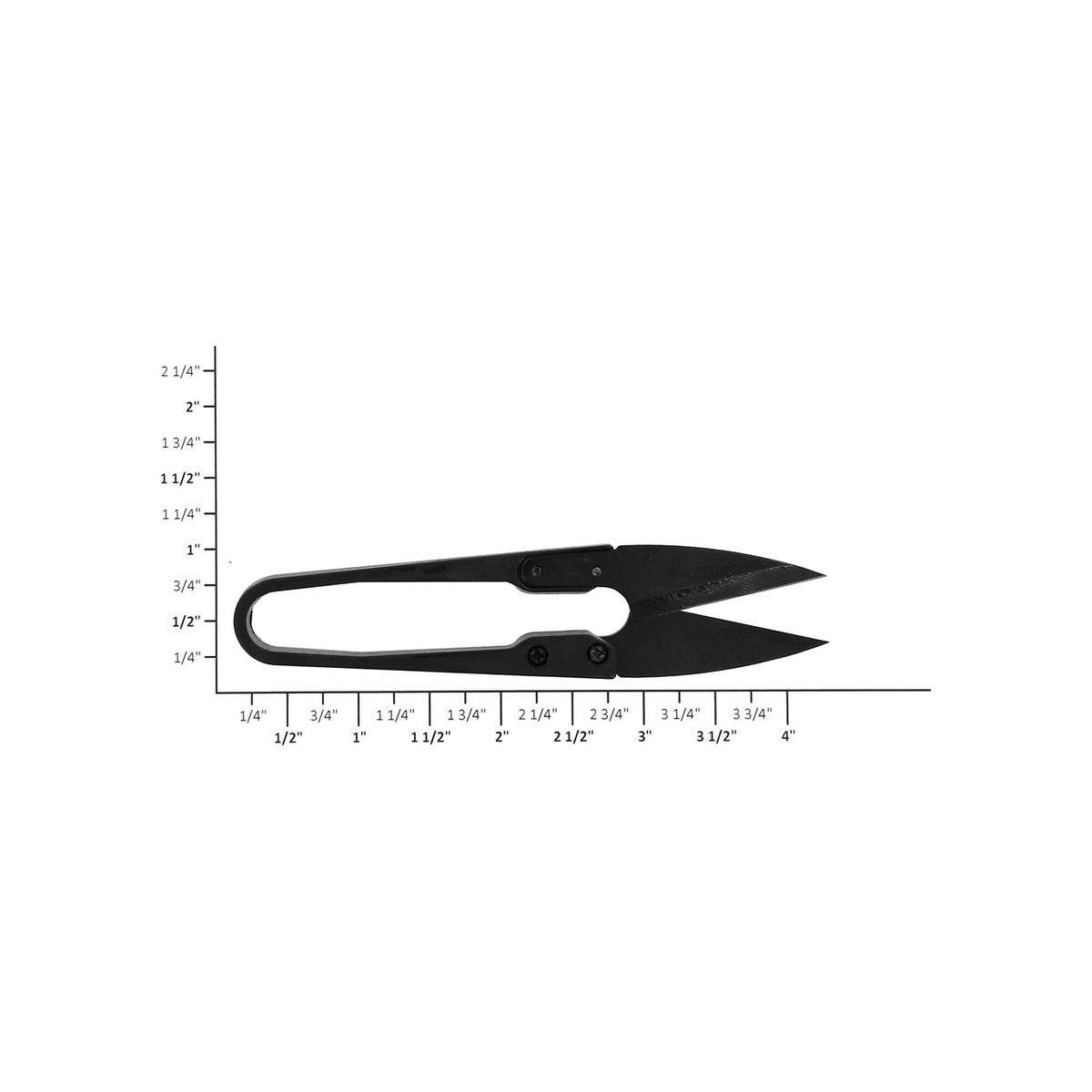 Black Thread Nippers for Sewing & Embroidery