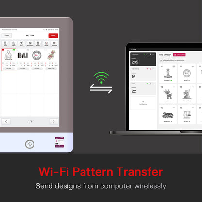 BAi THE VISION-2HEADS — Commercial Embroidery Machine