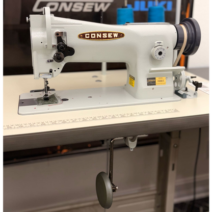 CONSEW 206RB-5 Walking Foot  with table image 2
