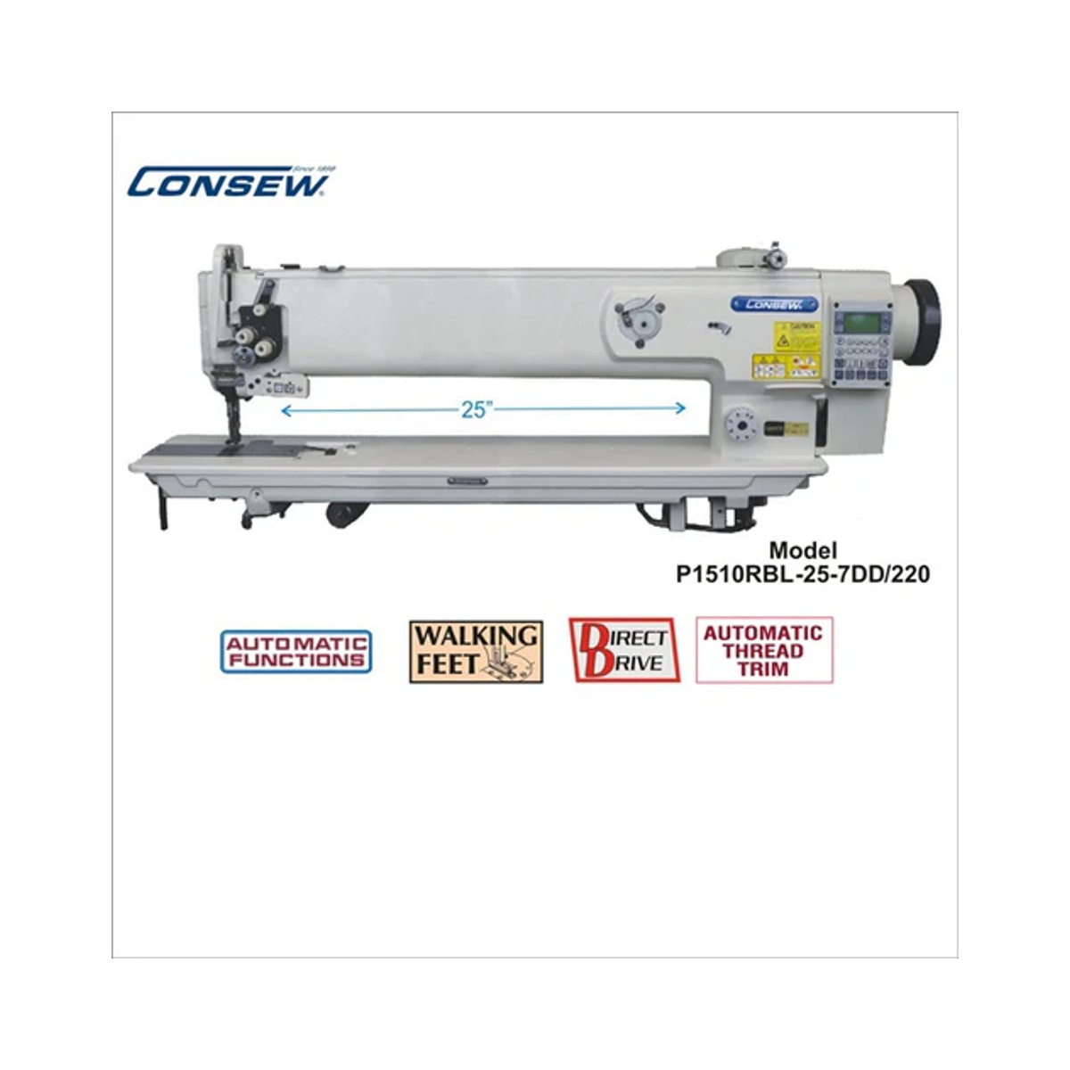 CONSEW P1510RBL-25-7DD