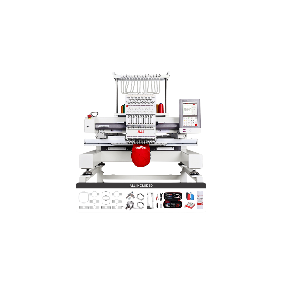 BAi THE VISION Commercial Embroidery Machine