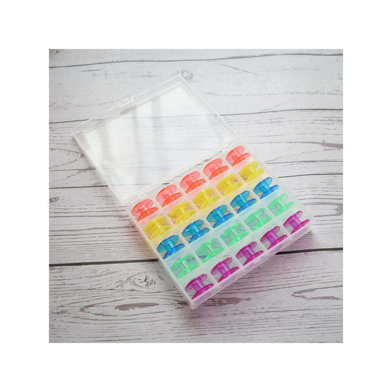 Box of 25 colored reels Geosofia