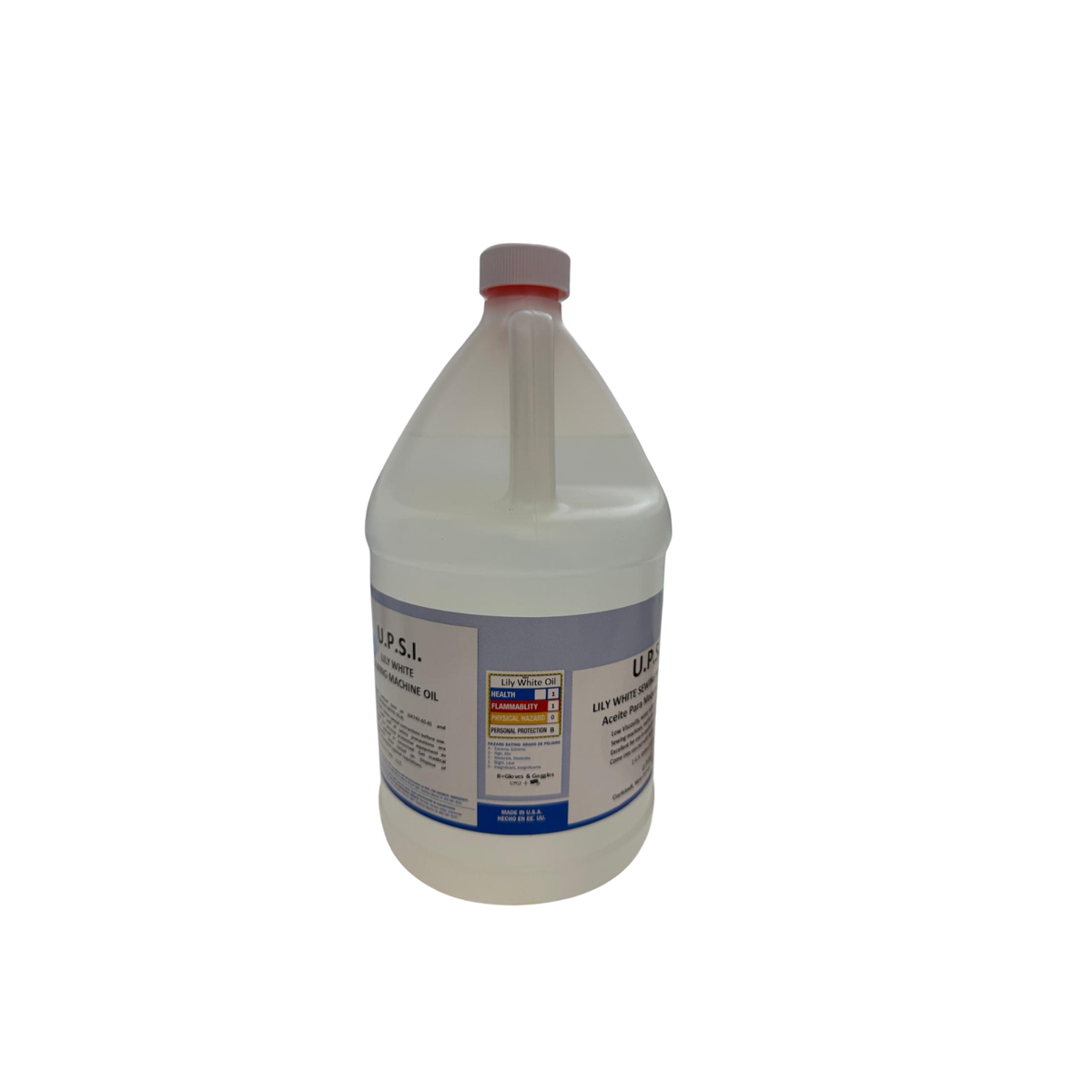 OIL-ACEITE INDUSTRIAL LILy white u.s gallon 3.8 Liters