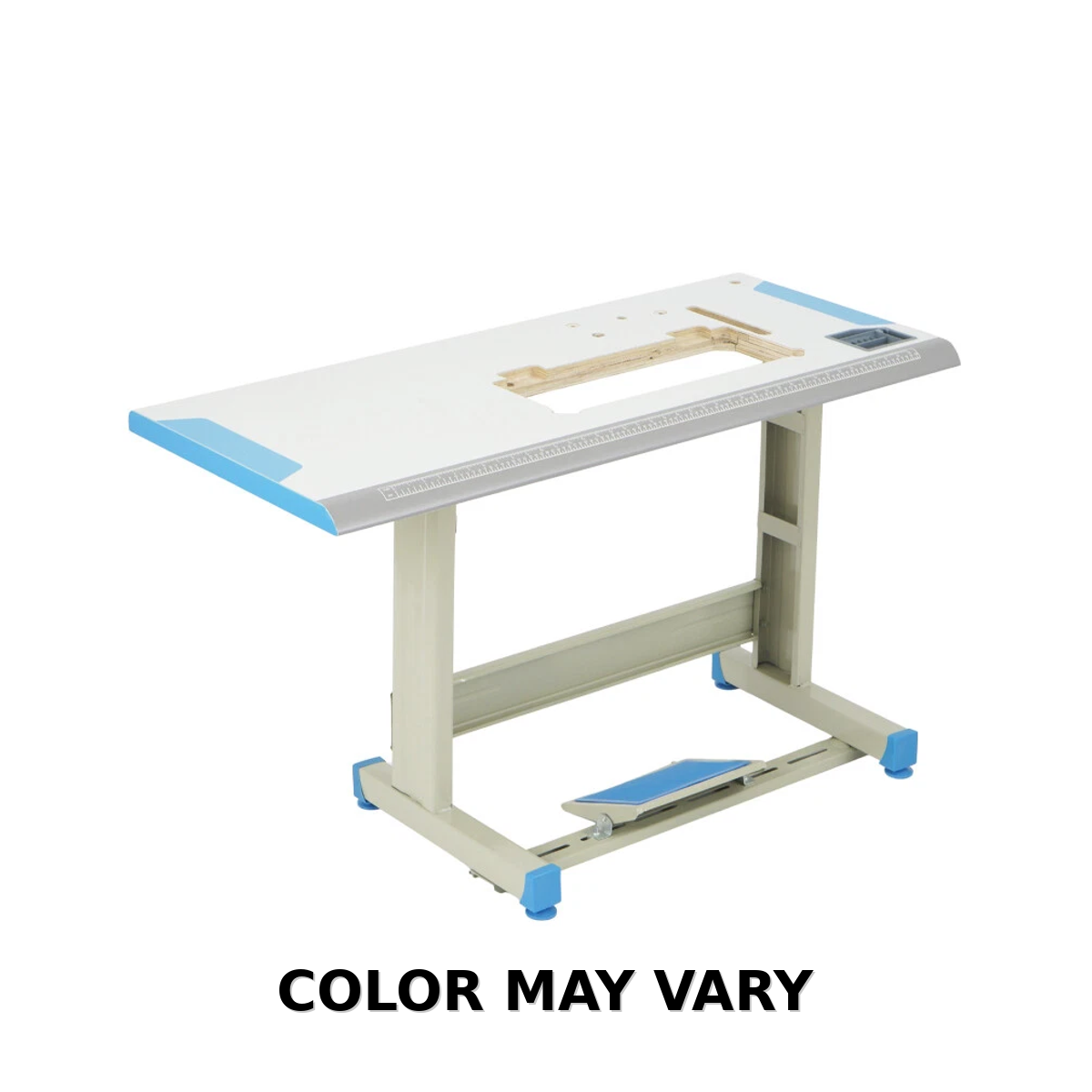 Industrial Sewing Machine Table with Frame Assembly