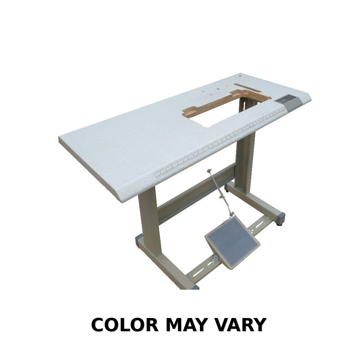 Industrial Sewing Machine Table with Frame Assembly