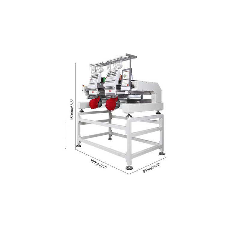 BAi THE VISION-2HEADS — Commercial Embroidery Machine