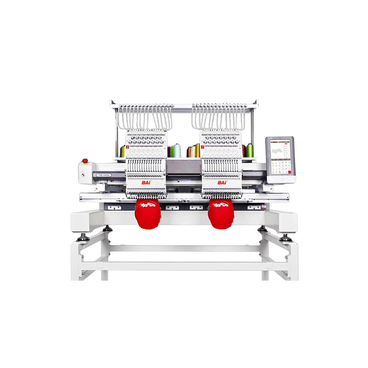 BAi THE VISION-2HEADS — Commercial Embroidery Machine