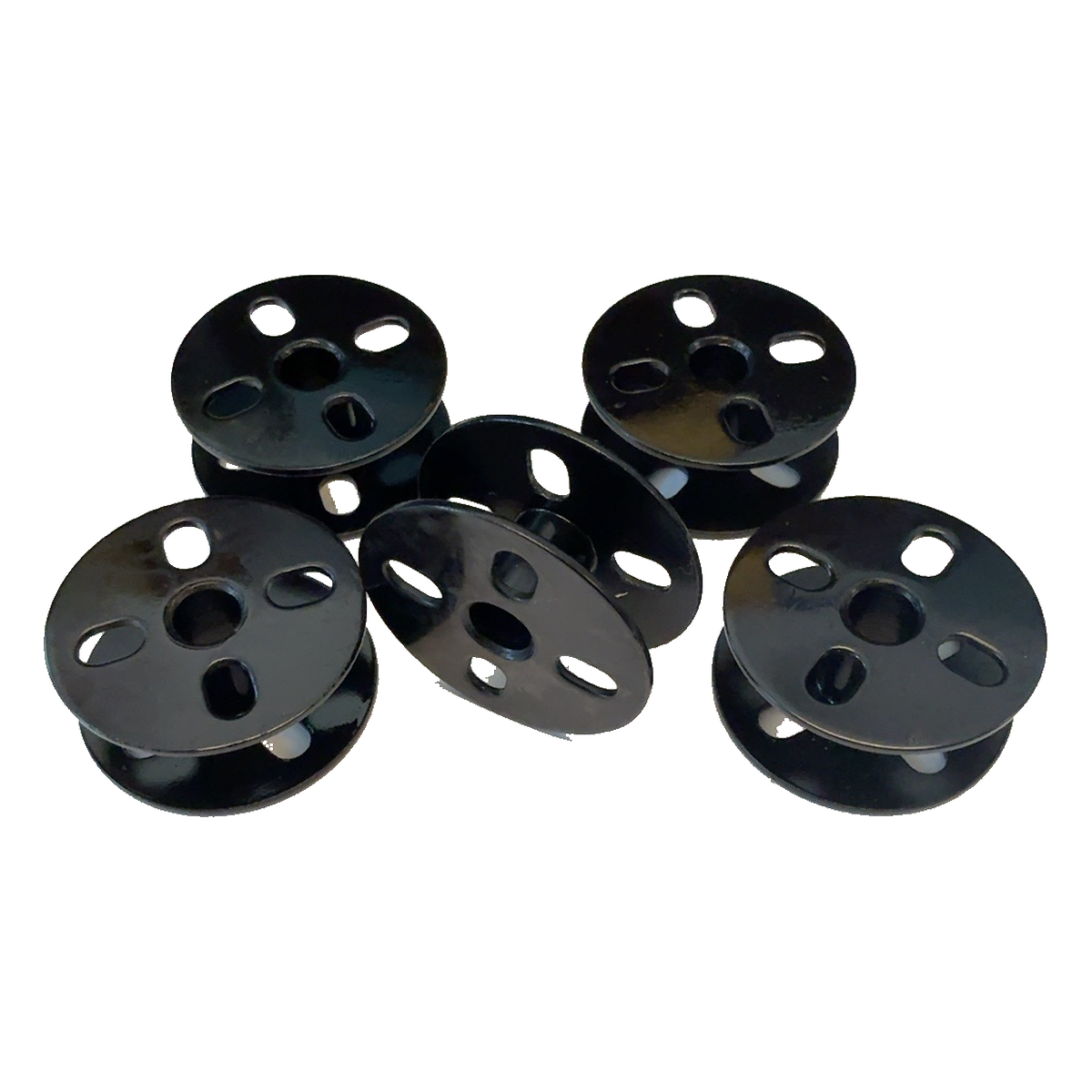 Black Steel Bobbin for Consew Walking Foot Industrial Sewing Machines – Heavy Duty Replacement Bobbin