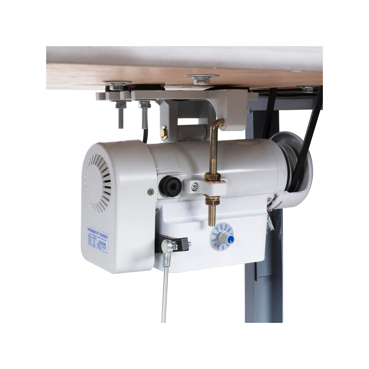 CONSEW® 29BL Industrial Sewing Machine – Complete with Table & Stand