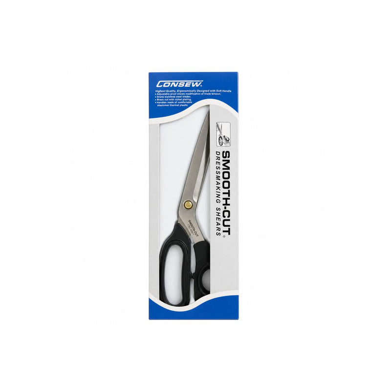CONSEW SMOOTH-CUT CSC-1200 12"DRESSMAKER'S SHEARS  SCISSORS