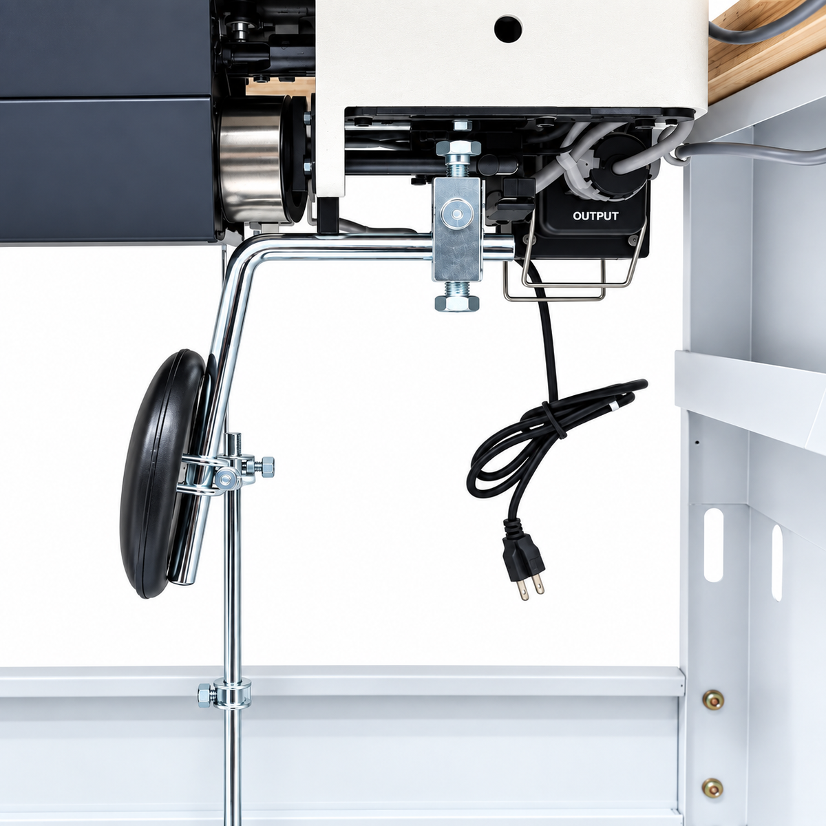 JACK® JK-S7-91-T Single Needle Post-Bed Triple Feed Industrial Lockstitch Sewing Machine – Complete with Table & Stand
