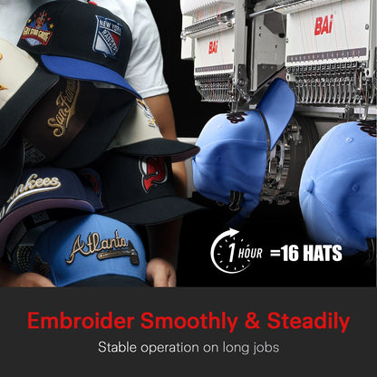 BAi THE VISION-2HEADS — Commercial Embroidery Machine