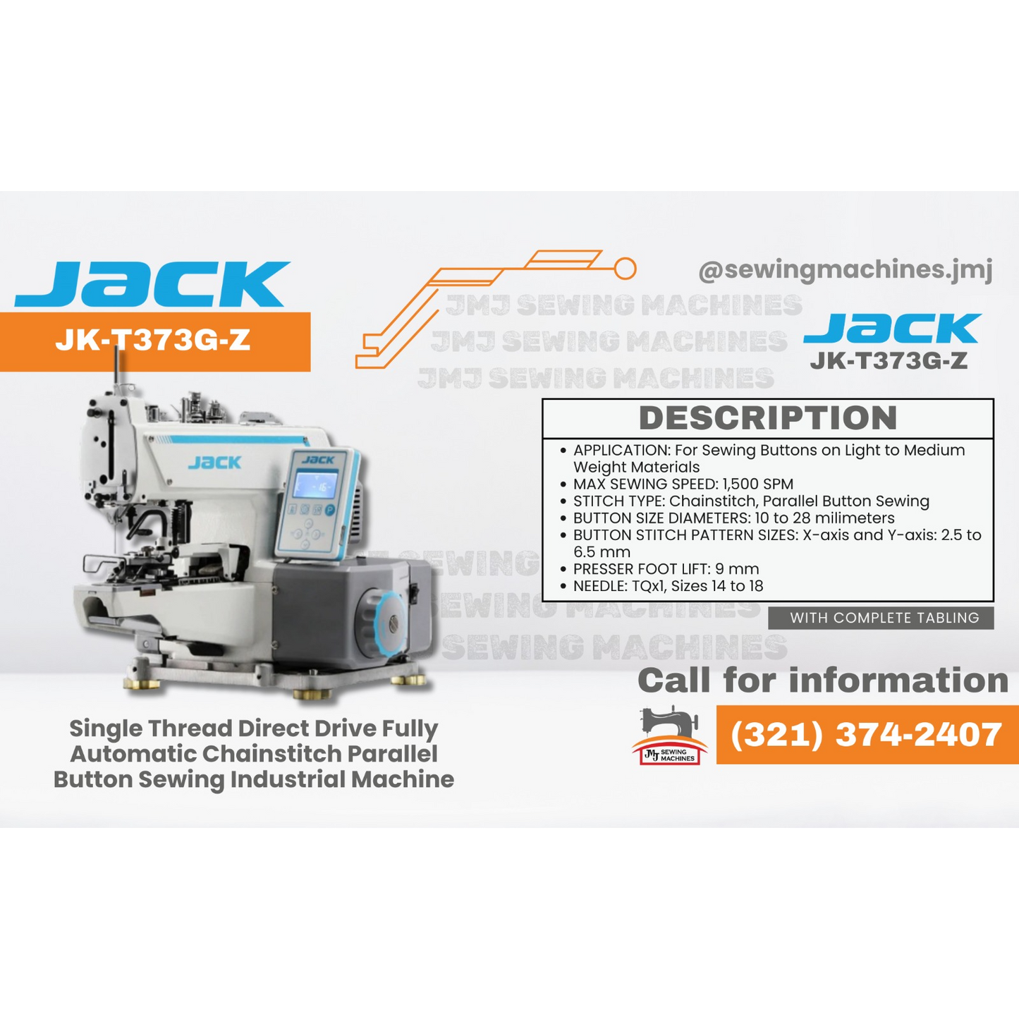 JACK JK-T373G-Z image 0