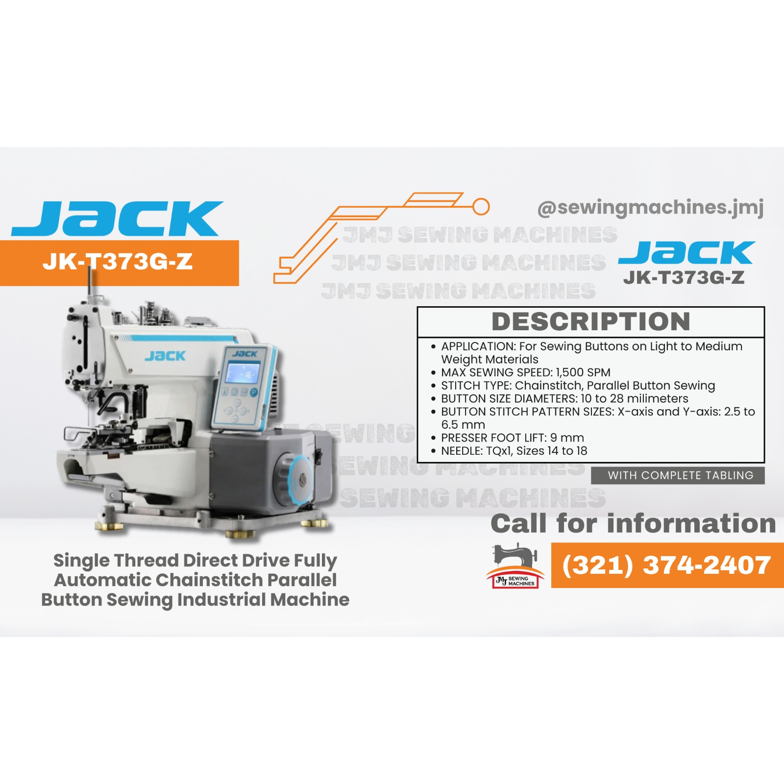 JACK JK-T373G-Z image 0