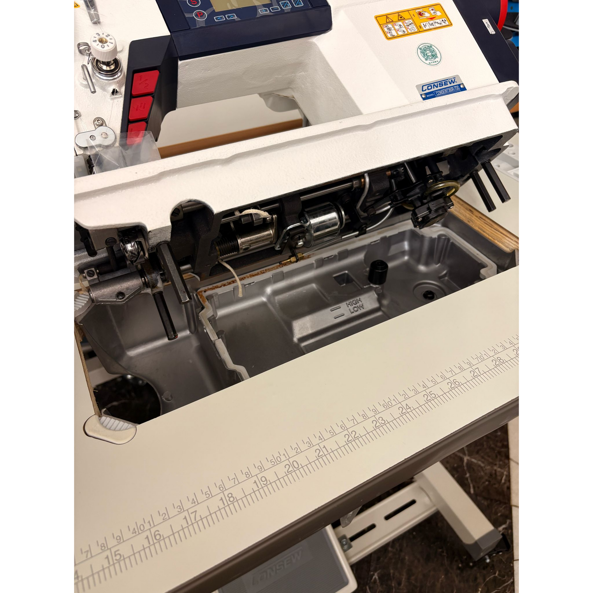 CONSEW 7360R-7DD Single Needle  with table image 2