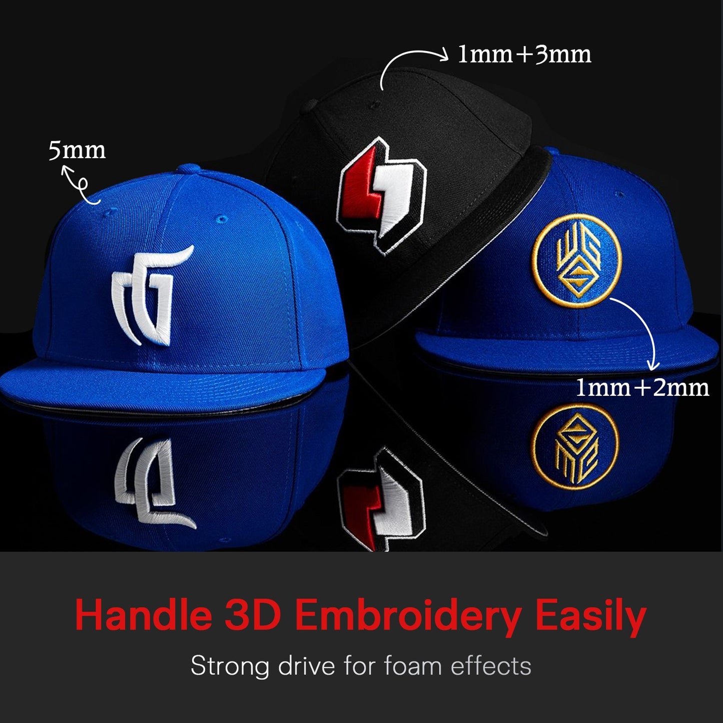 BAi THE VISION-2HEADS — Commercial Embroidery Machine