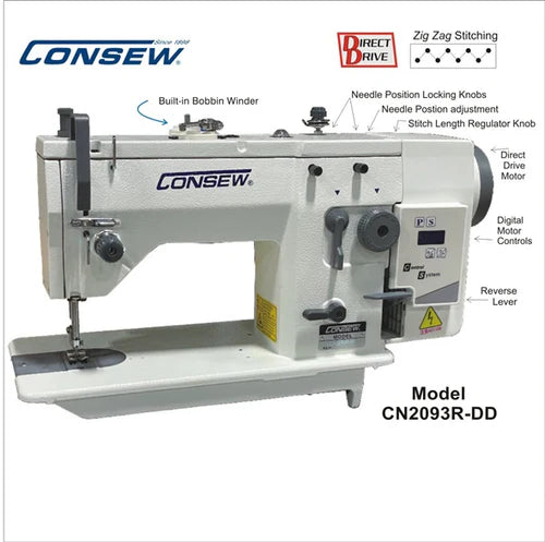 CONSEW CN2093R-DD ZIG ZAG DIRECT DRIVE