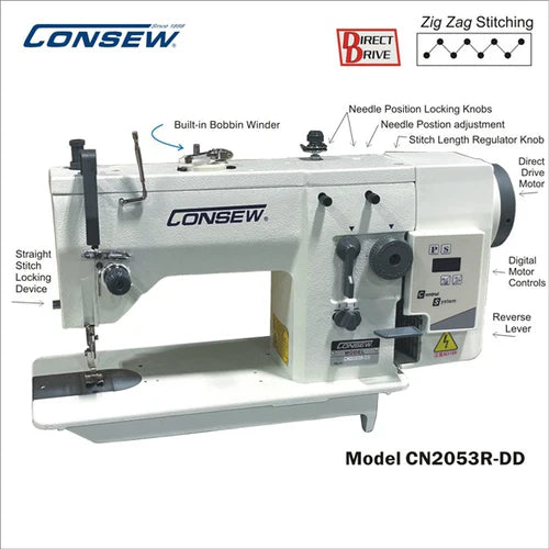 CONSEW CN2053R-DD ZIG ZAG DIRECT DRIVE