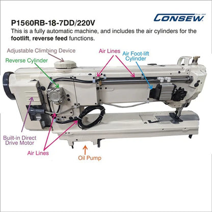 Consew P1560RBL-18-7DD/220