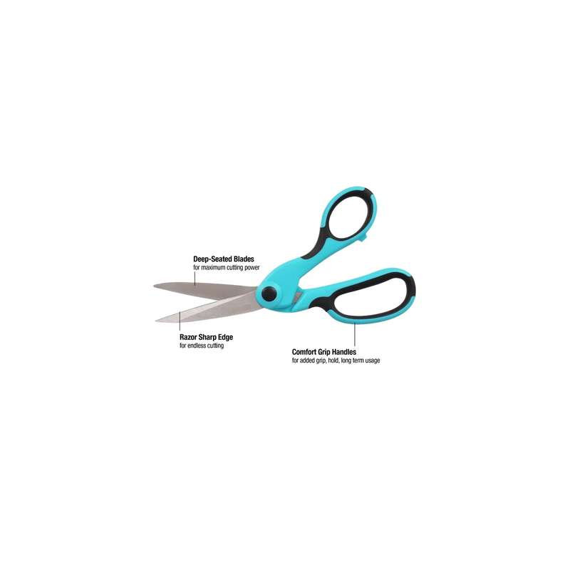 SINGER ProSeries Heavy-Duty Bent Sewing Scissors, 9.5"