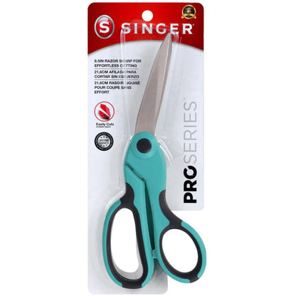 SINGER ProSeries Heavy-Duty Bent Sewing Scissors, 9.5"