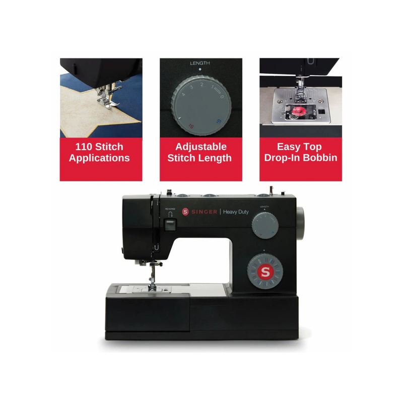 SINGER® Heavy Duty 4432 Black Sewing Machine - Special Edition