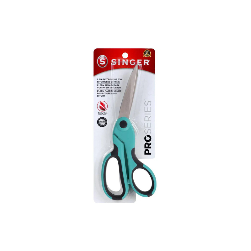 SINGER ProSeries Heavy-Duty Bent Sewing Scissors, 9.5"