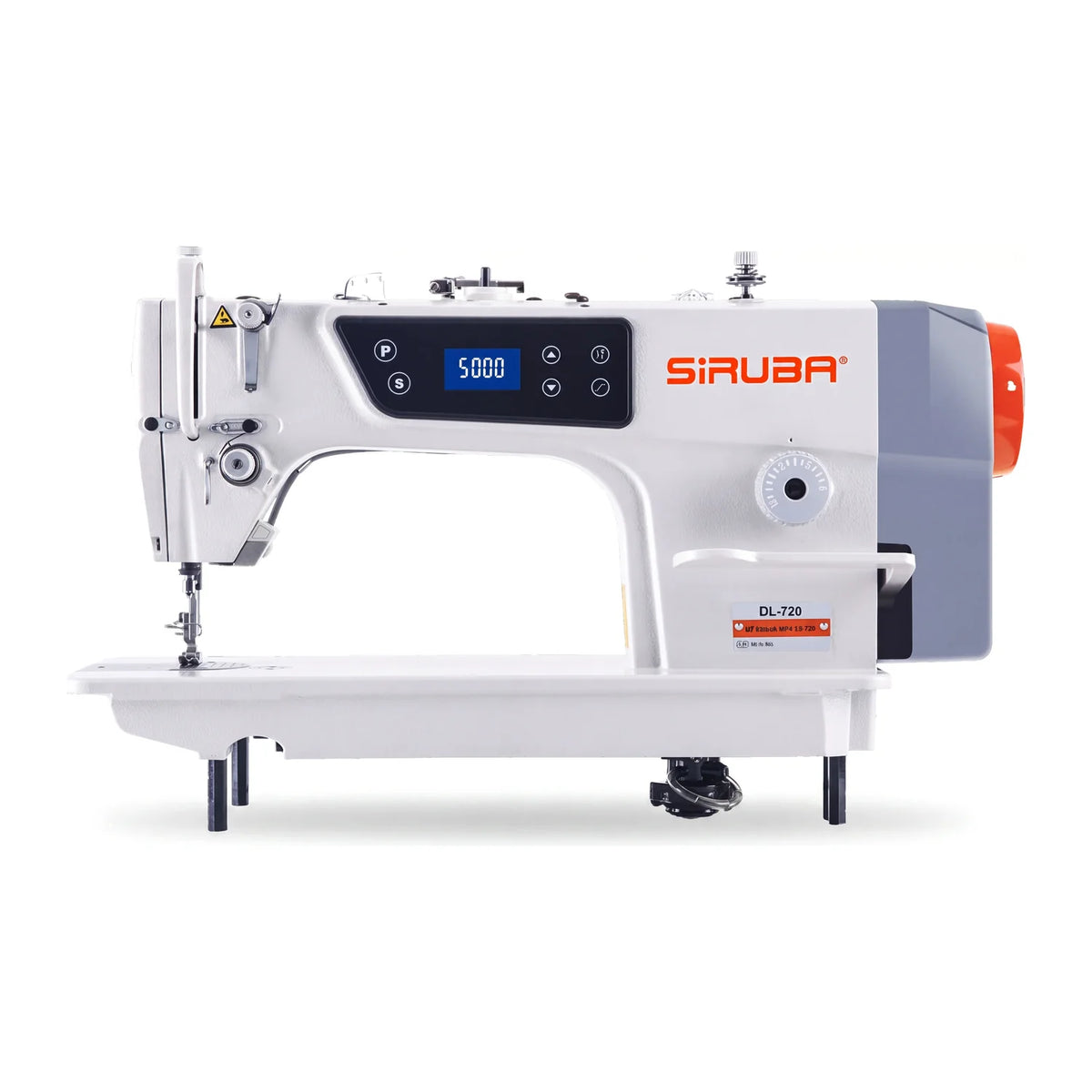 SIRUBA® DL720-M1 Single Needle Direct Drive Industrial Lockstitch Sewing Machine – Complete with Table & Stand